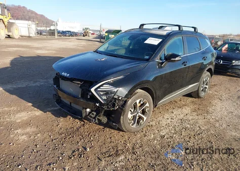 2025 Kia Sportage Ex from USA, damaged, VIN 5XYK3CDF9SG300584